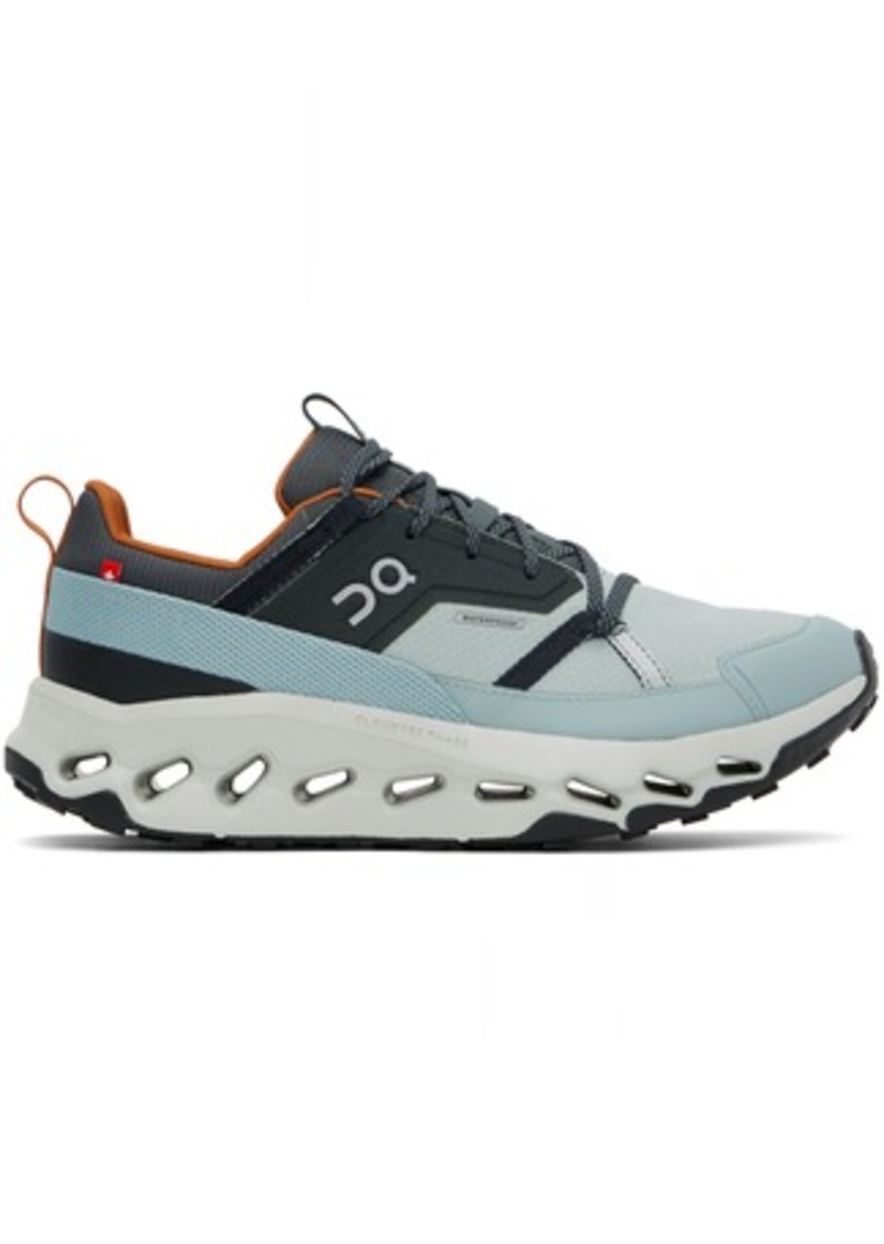 On Blue & Gray Cloudhorizon Waterproof Sneakers