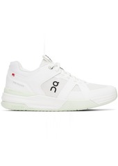 On White 'THE ROGER' Clubhouse Pro Sneakers