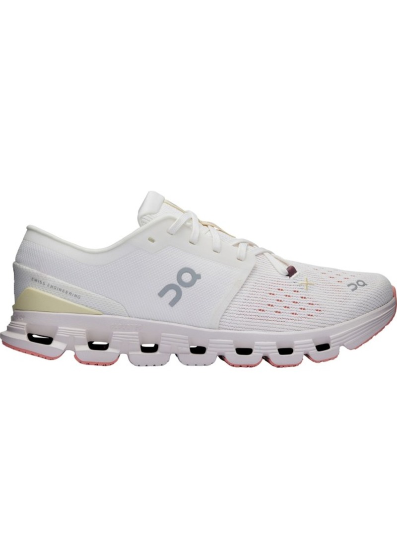 On Women's Cloud X 4 Training Shoes, Size 6, Sand/Ivory