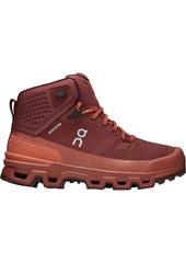 On Women's Cloudrock 2 Waterproof Hiking Boots, Size 6, Brown