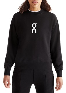 On Women's Club Crewneck Sweatshirt, Medium, Black