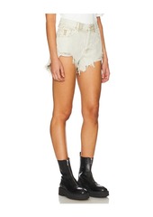 One Teaspoon Outlaws Mid Waist Denim Short