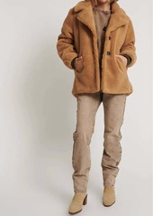 One Teaspoon Teddy Coat In Tan