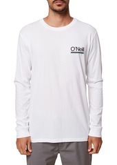 O'Neill Headquarters Long Sleeve Graphic Tee in White at Nordstrom