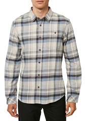 Men's O'Neill Redmond Regular Fit Plaid Flannel Button-Up Shirt