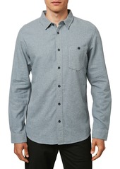 Men's O'Neill Redmond Solid Flannel Button-Up Shirt