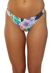 O'Neill Abbie Floral Hermosa Bikini Bottoms in Multi Colored at Nordstrom