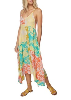 O'Neill Aries Print Cover-Up Sundress in Multi Colored at Nordstrom