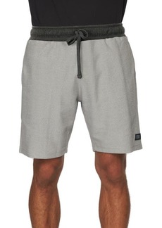 O'Neill Bavaro Cotton Blend Shorts in Light Grey at Nordstrom
