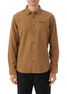 O'Neill Caruso Solid Corduroy Button-Up Shirt
