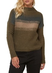 O'Neill Dory Ombré Stripe Sweater in Ivy Green at Nordstrom