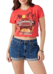 O'Neill Drive Wild Graphic Crop T-Shirt