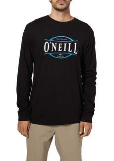 O'Neill Endurance Long Sleeve Graphic Tee in Black at Nordstrom