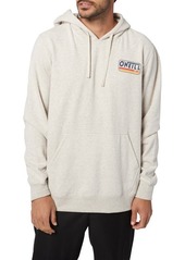 O'Neill Fifty Two Logo Graphic Pullover Hoodie in Light Khaki at Nordstrom