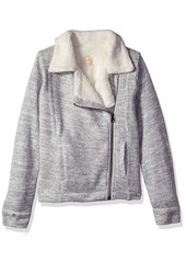 O'Neill Girls' Alta Zip Fashion Fleece with Sherpa Lining Sweater  M
