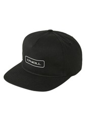 O'Neill Hybrid Snapback Trucker Hat in Black Solid at Nordstrom