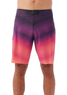O'Neill Hyperfreak Hydro Tech 19 Water Resistant Swim Trunks in Coral at Nordstrom Rack