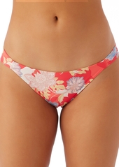 O'Neill Juniors' Antalya Floral Cheeky Bikini Bottoms - Bittersweet