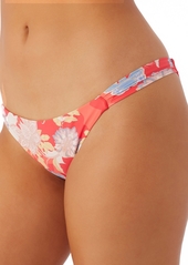 O'Neill Juniors' Antalya Floral Cheeky Bikini Bottoms - Bittersweet
