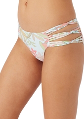 O'Neill Juniors' Dalia Floral Boulders Bikini Bottoms - Skylight