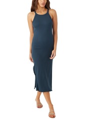 O'Neill Juniors' Eres Racerback Slit Tank Dress - Nomad