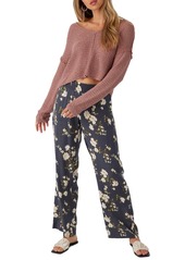 O'Neill Juniors' Jonie Kendra Floral Pull-On Pants - Periscope