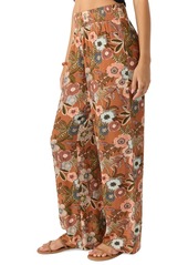 O'Neill Juniors' Jonie Woven Pull-On Wide-Leg Pants - Sierra