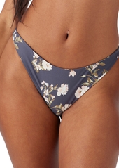 O'Neill Juniors' Kendra Floral High-Leg Bikini Bottom - Periscope