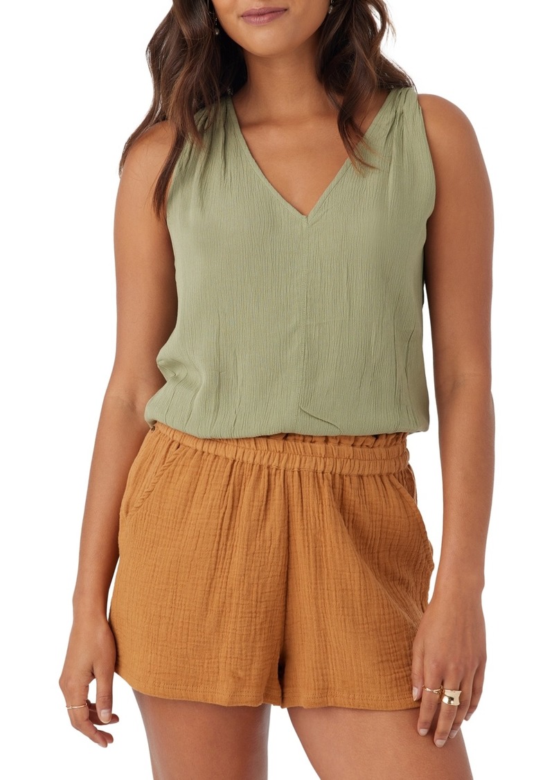 O'Neill Juniors' Lainie Tank Top - Oil Green