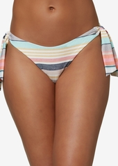 O'Neill Juniors' Maho Cruz Striped Cheeky Bikini Bottoms Women's Swimsuit