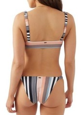 O'Neill Oneill Juniors Merhaba Stripe Bundoran Bikini Top Pensacola Bikini Bottoms