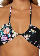 O'Neill Juniors' Rosetta Embry Floral-Print Halter Bikini Top Women's Swimsuit