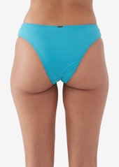 O'Neill Juniors' Solid Saltwater Matira Bikini Bottoms - Blue Moon