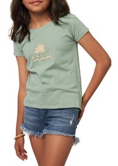 O'Neill Kids' Island Time Cotton Graphic Tee in Sage Green at Nordstrom