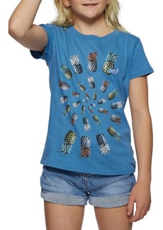 O'Neill Kids' Pineapple Cotton Graphic Tee in Blue 4 at Nordstrom