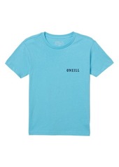 O'Neill Kids' Shaved Ice Graphic Logo Tee in Turquoise at Nordstrom