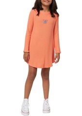 O'Neill Kids' Wiley Long Sleeve Thermal Knit Dress in Desert Flower at Nordstrom