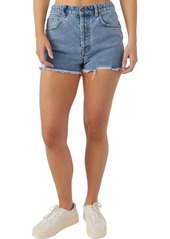 O'Neill Lanisa High Waist Denim Cutoff Shorts