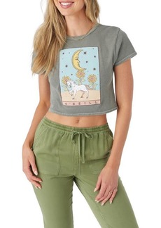O'Neill Lune Graphic Crop Graphic T-Shirt