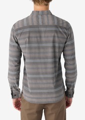 O'Neill Men's Caruso Stripe Cord Button Shirt - Grey