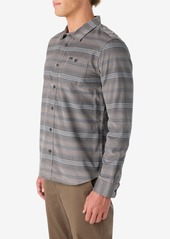 O'Neill Men's Caruso Stripe Cord Button Shirt - Grey