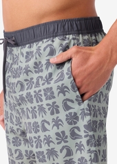 "O'Neill Men's Hermosa Elastic Waist Lined 17"" Swim Shorts - Seagrass 2"