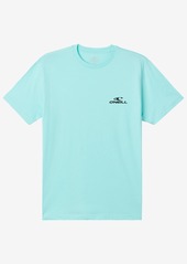 O'Neill Men's Js Print Standard Fit T-shirt - Turquoise