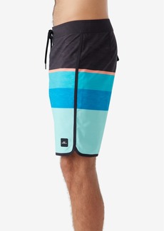 "O'Neill Men's Lennox Scallop 19"" Stretch Shorts - Turquoise"