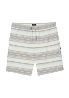 O'Neill Men's Low Key Elastic-Waist Drawstring Shorts - Cream