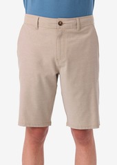 "O'Neill Men's Reserve Light Check Hybrid 21"" Outseam Shorts - Indigo"