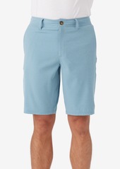 "O'Neill Men's Reserve Light Check Hybrid 21"" Outseam Shorts - Indigo"