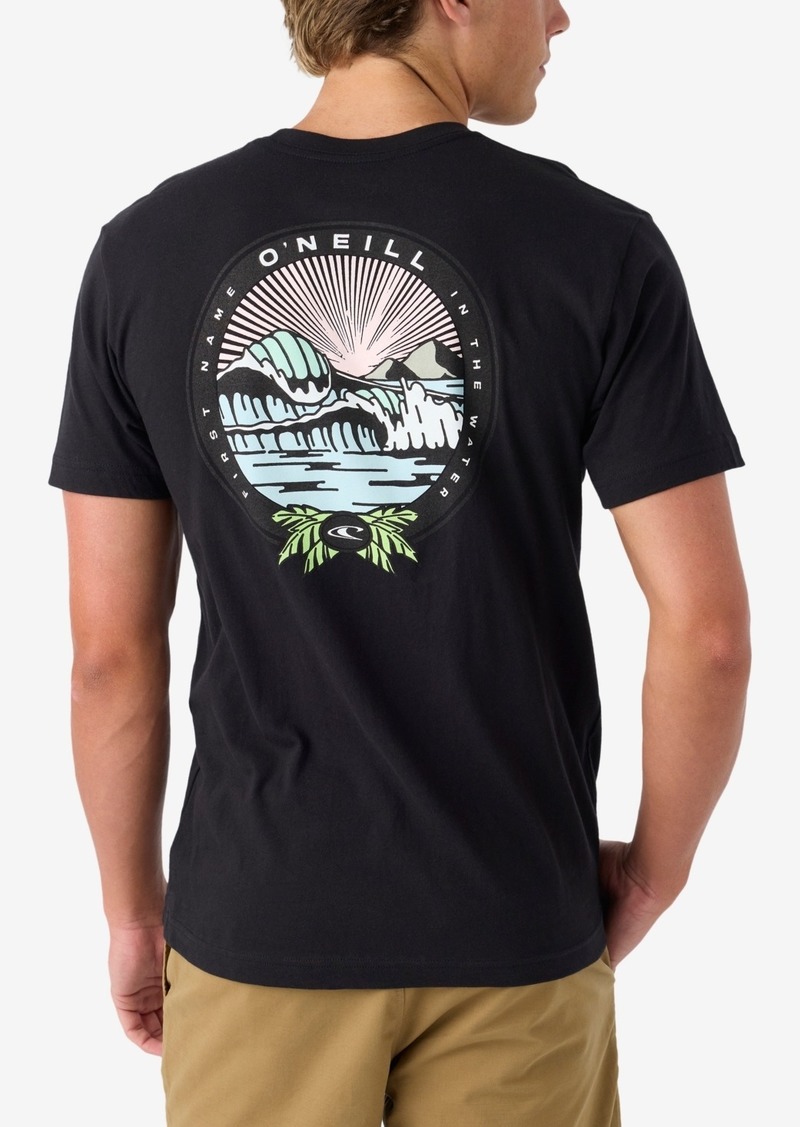 O'Neill Men's Sundown Graphic Tees - Black