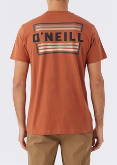 O'Neill Men's Working Stiff Graphic T-Shirt, Small, Tan