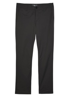 O'Neill Mission Hybrid Water Resistant Chinos in Black at Nordstrom